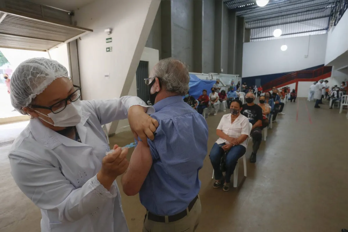Vacinação realizada em Apucarana