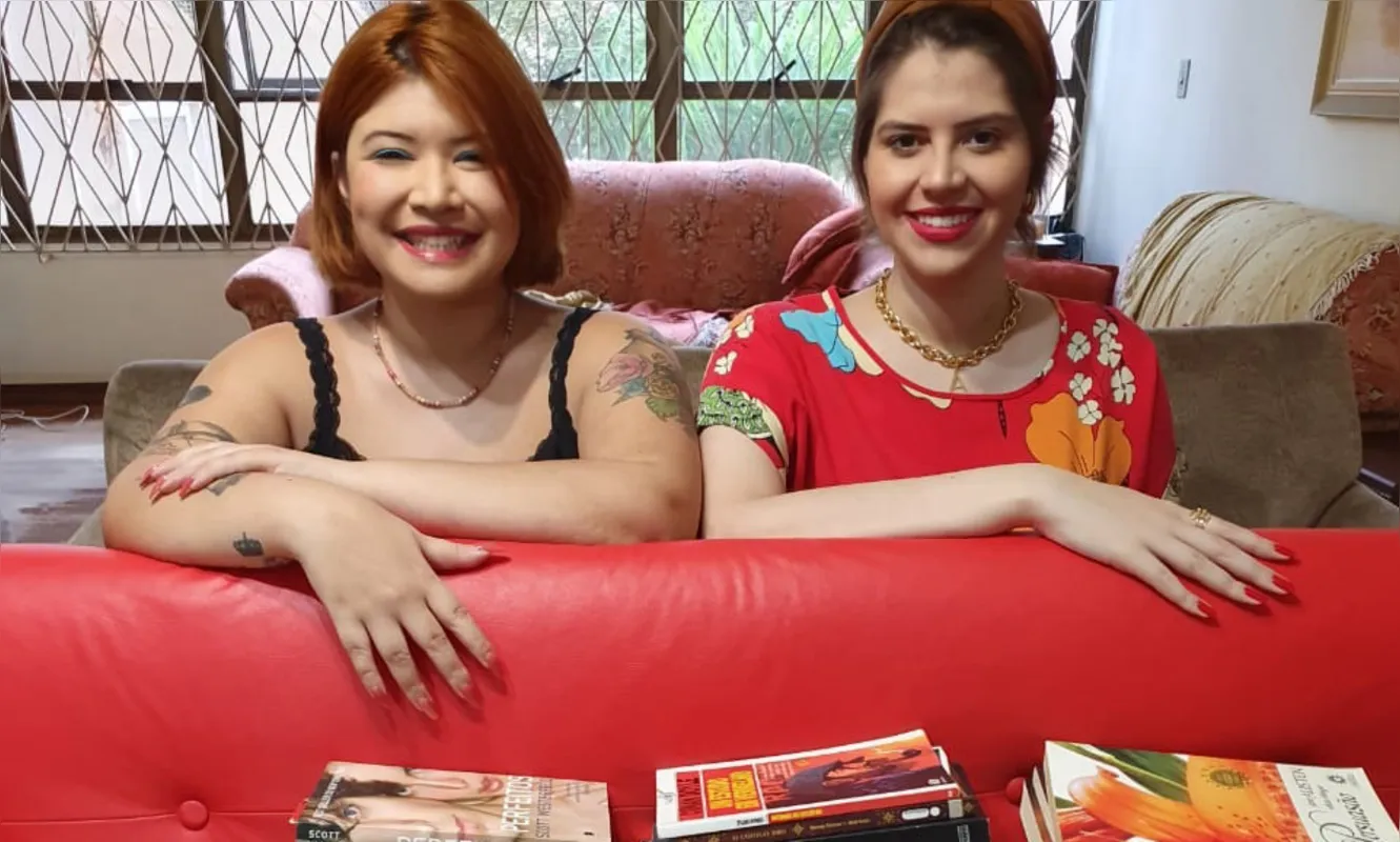 Natália Luie Nishikawa  e Alana Barusso Lazari: vontade de ter um projeto e ajudar as pessoas 