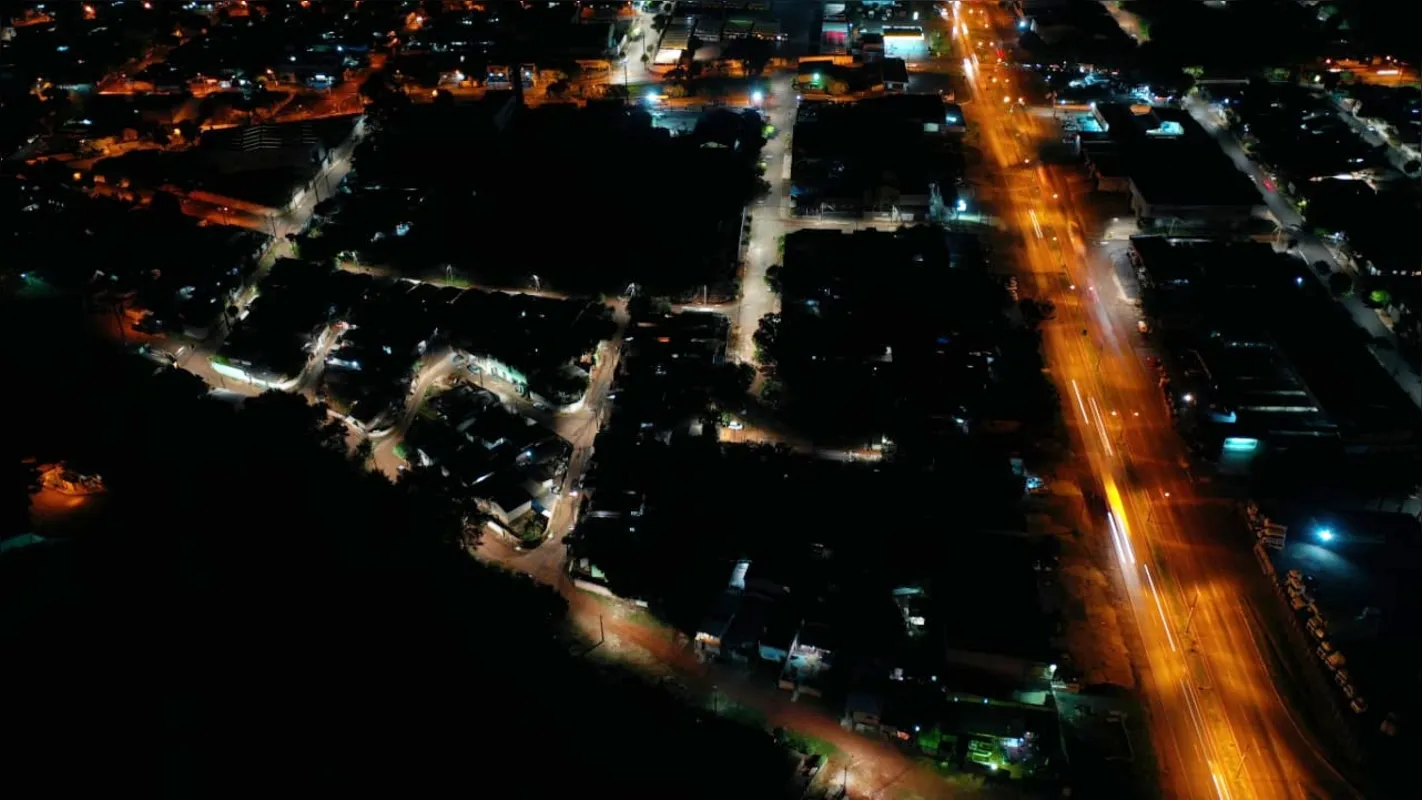 Imagem ilustrativa da imagem Vila Marízia ganha iluminação LED