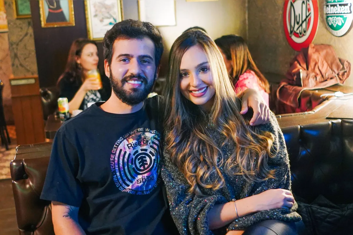 Patrick Abujamra e Marina Faiad