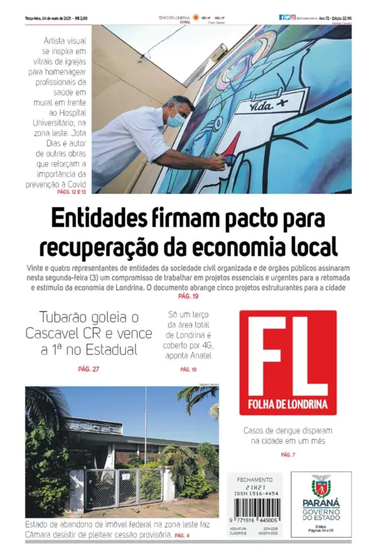Imagem ilustrativa da imagem Capa 04/05/2021