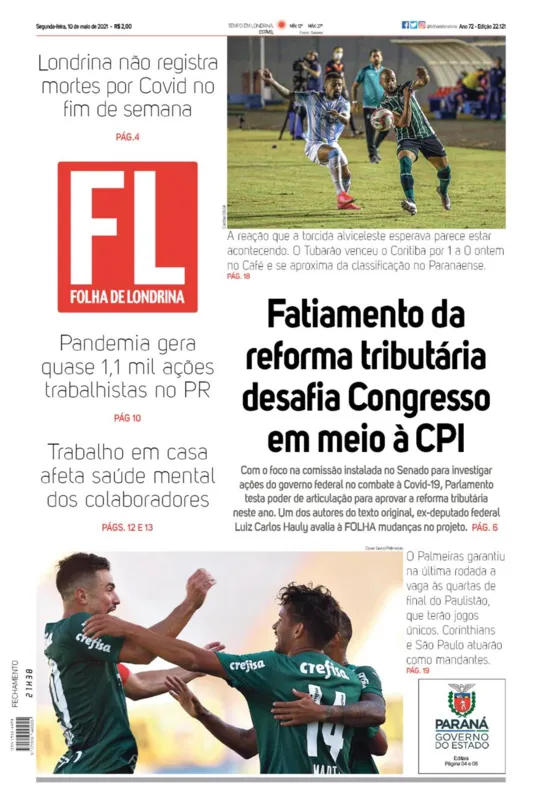 Imagem ilustrativa da imagem Capa 10/05/2021