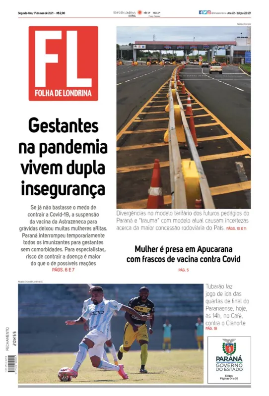 Imagem ilustrativa da imagem Capa 17/05/201
Capa 17/05/2021