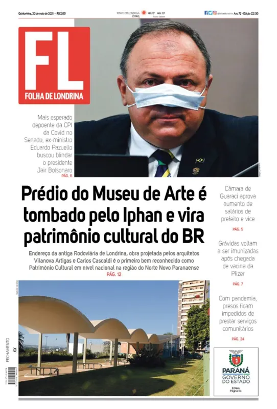 Imagem ilustrativa da imagem Capa 20/05/2021