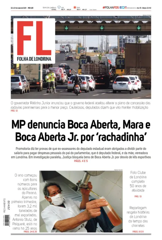 Imagem ilustrativa da imagem Capa 22/05/2021