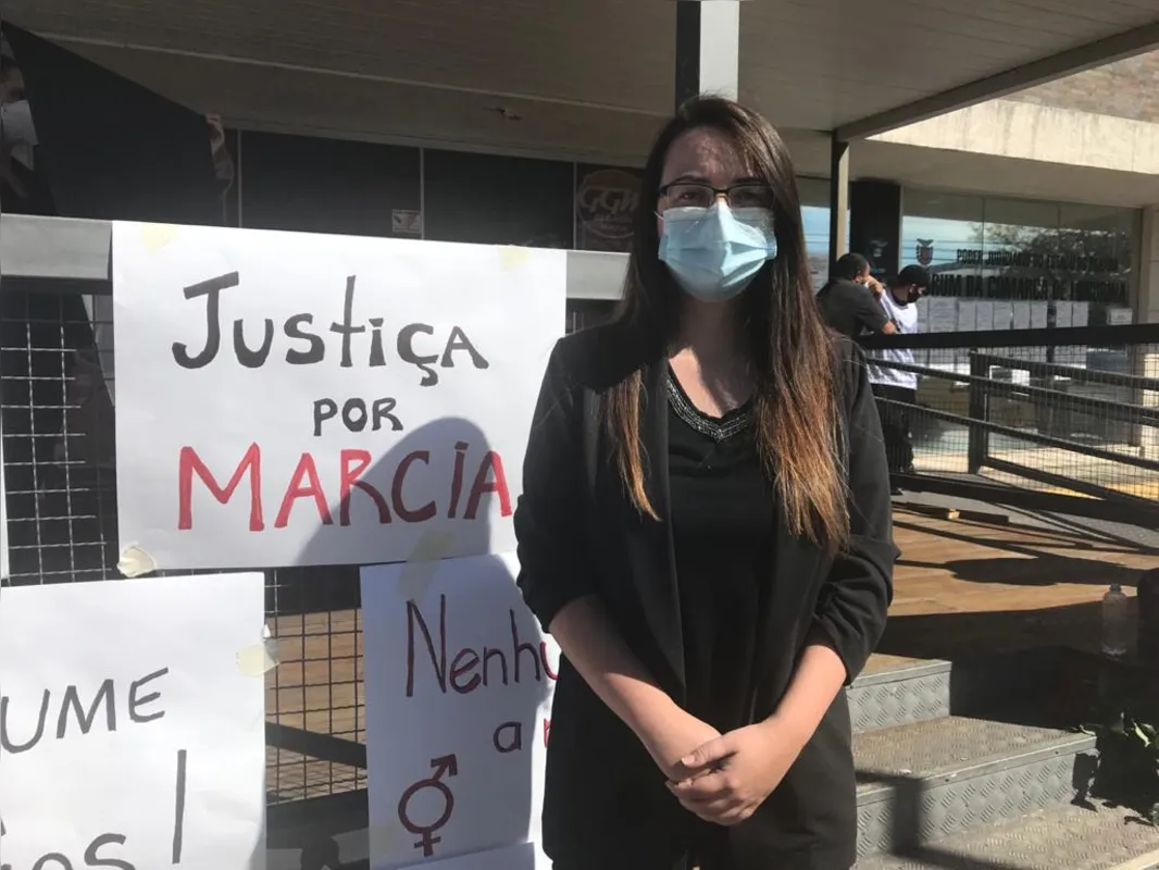 Jessica Hannes:  "Uma testemunha que vive sob proteção dá um depoimento contrário ao de Rafael. "Ele fez de forma proposital, queria atingir Márcia e foi mais de um golpe mesmo".