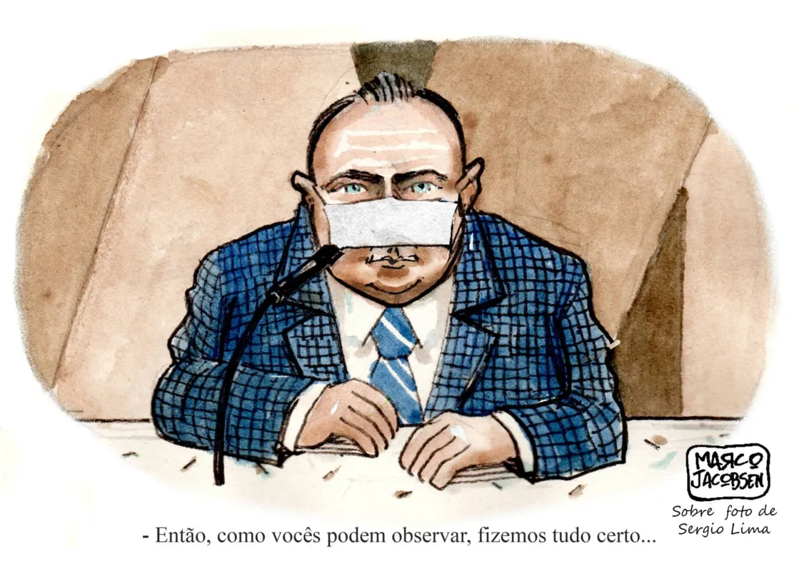 Imagem ilustrativa da imagem Charge 21/05/2021
