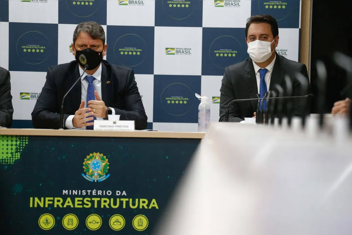 Imagem ilustrativa da imagem Em Brasília, Ratinho Junior defende modelo de pedágio baseado na menor tarifa