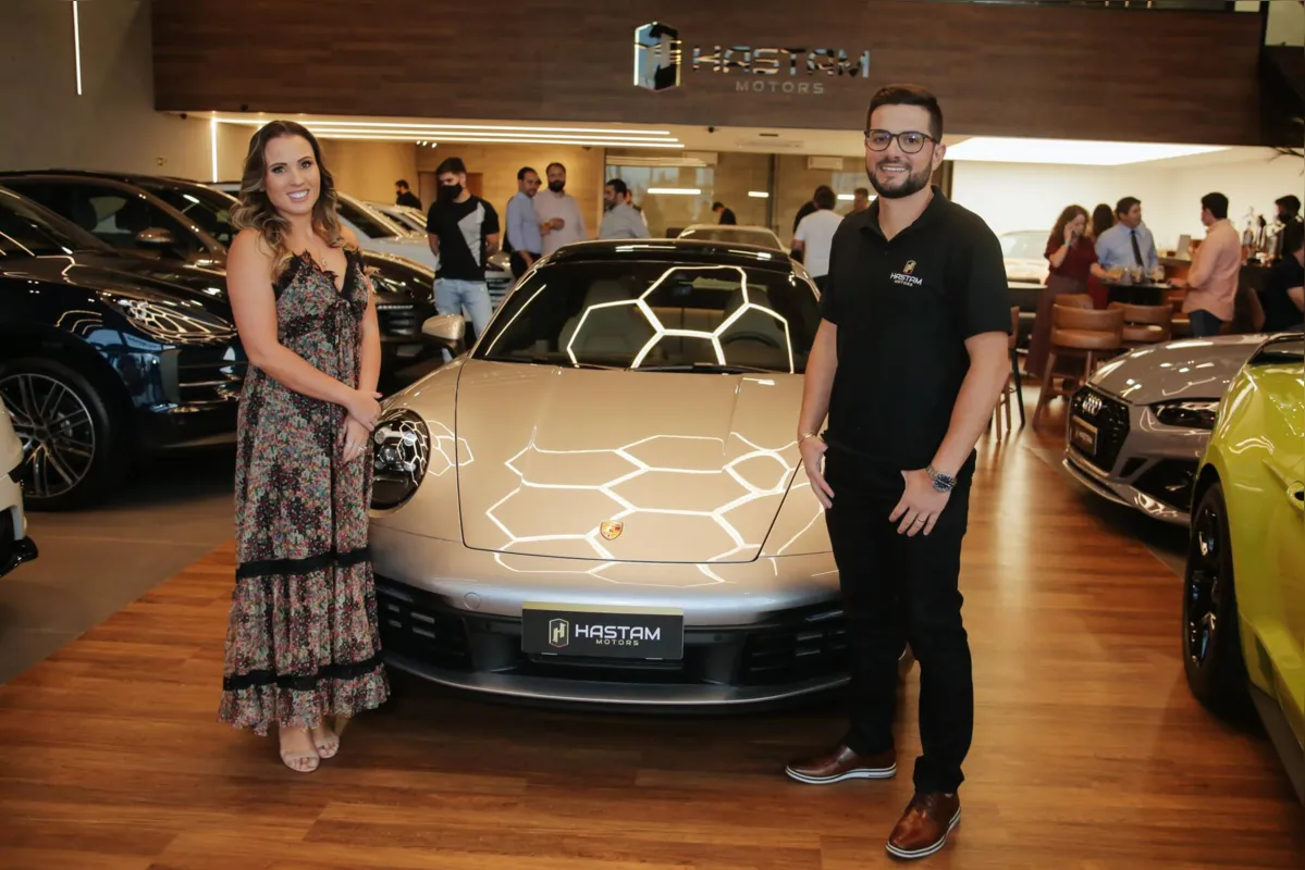 Os anfitriões, Lícia e Felipe Sapata