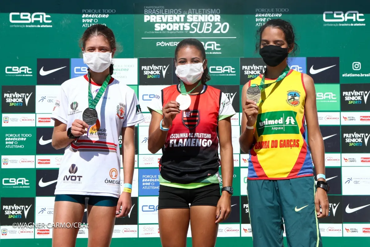 Gabriela Tardivo faturou duas pratas no Brasileiro sub-20