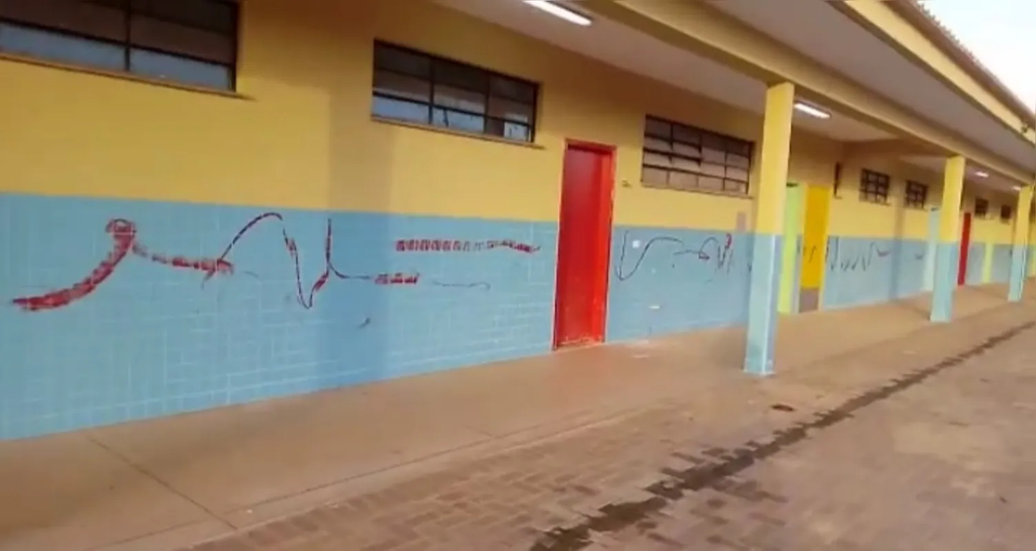 Imagem ilustrativa da imagem Escola municipal do Vista Bela é alvo de vandalismo