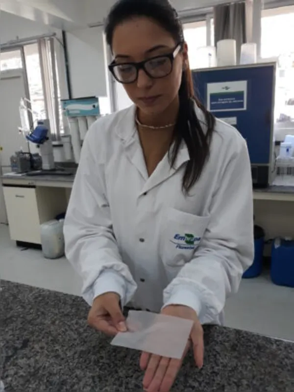  Francine Ceccon Claro: "Espero que possamos ver este projeto se concretizar e que esta membrana possa trazer melhores condições de tratamento as pessoas em qualquer parte do mundo”