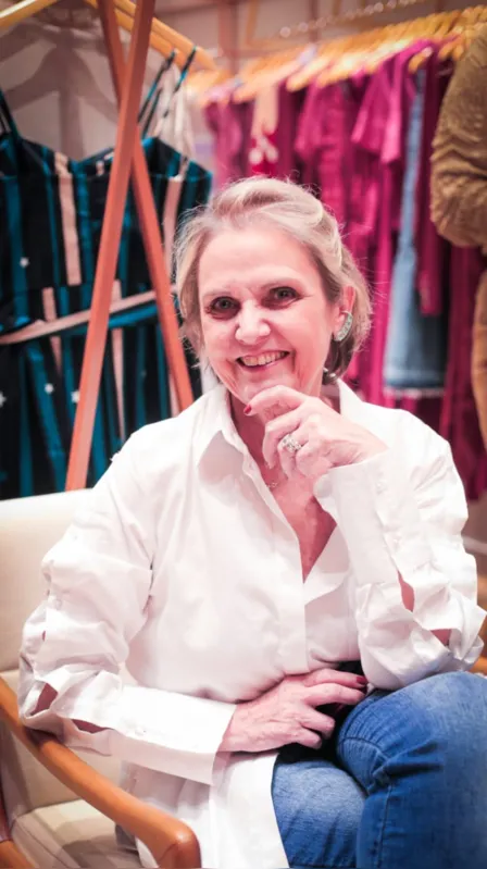 A decoradora Kátia Costa