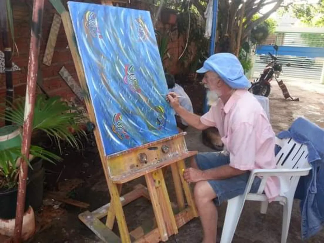 Imagem ilustrativa da imagem Morre aos 62 anos o artista plástico londrinense Jair Belluco