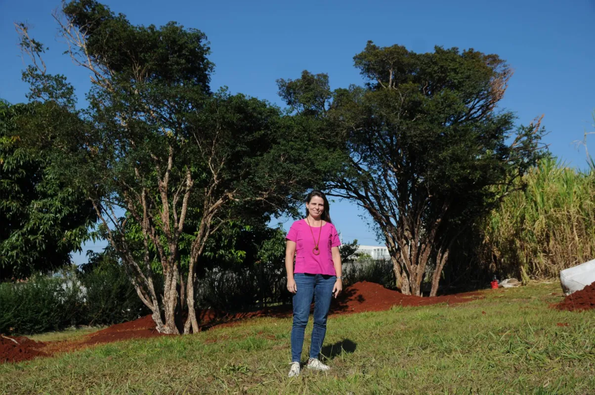 "A expectativa é de salvar as árvores e poder passar para meus netos a importância da preservação”, disse Mariana Pinceta
