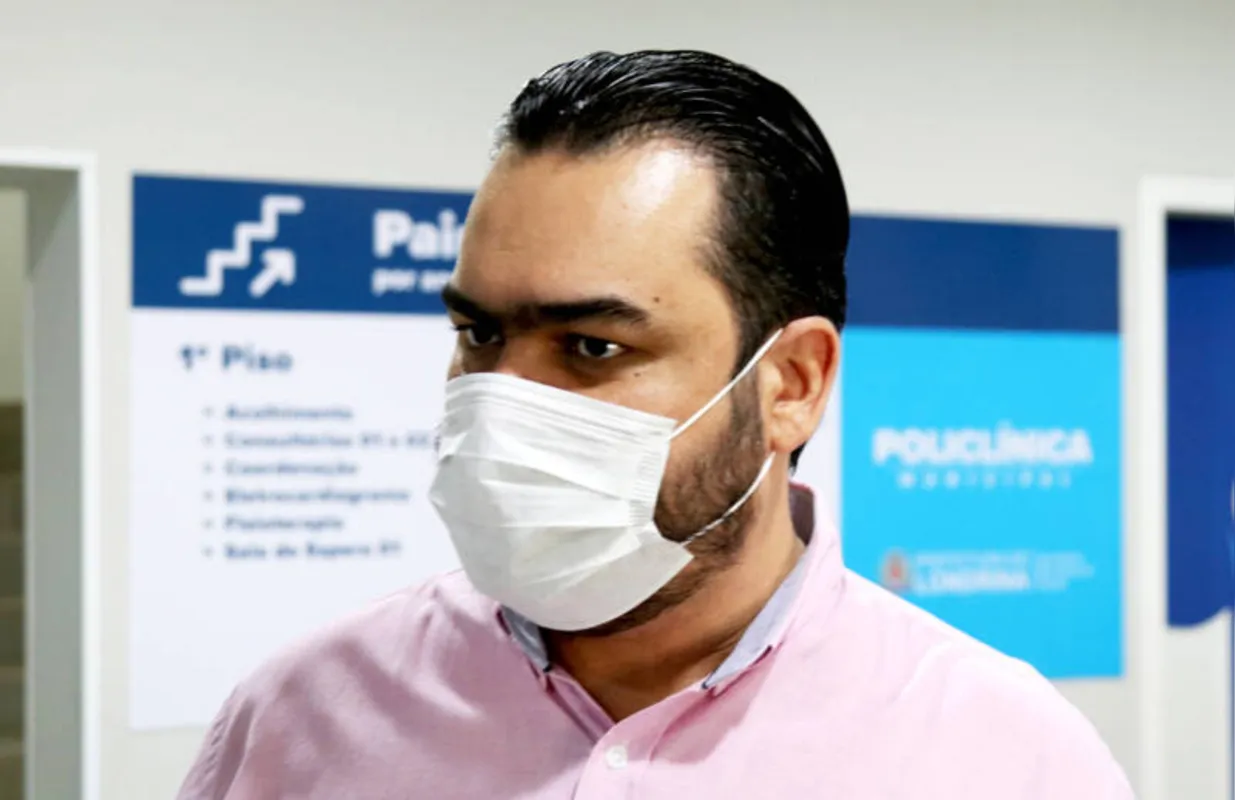 O Secretário Municipal de Saúde de Londrina, Felippe Machado garante acesso à segunda dose da Coronavac em 28 dias.