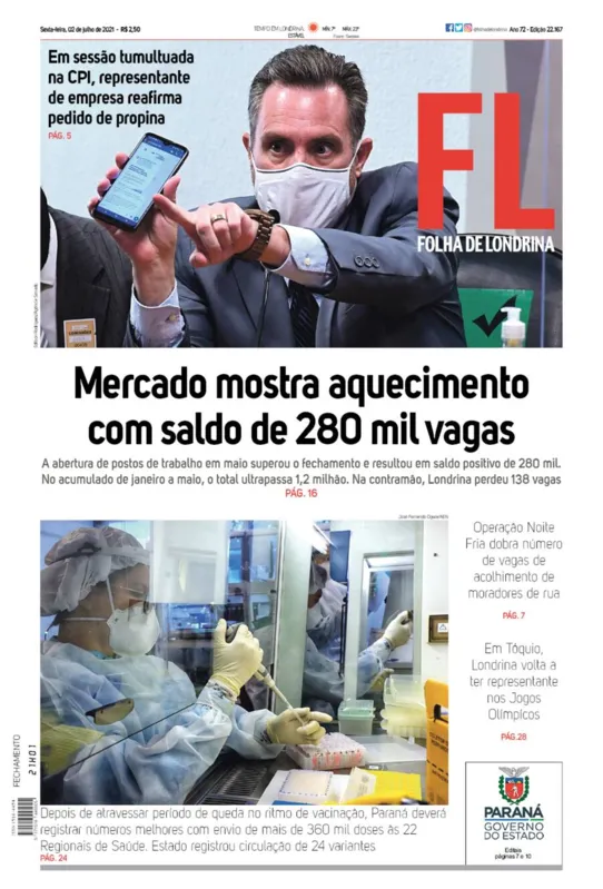 Imagem ilustrativa da imagem Capa 02/07/2021