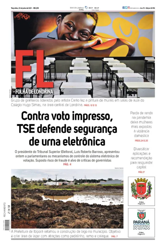 Imagem ilustrativa da imagem Capa 22/06/2021