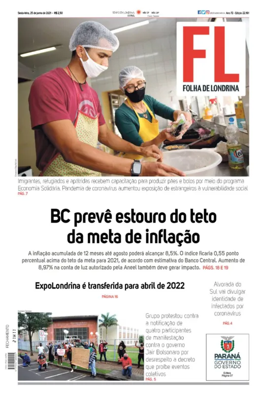 Imagem ilustrativa da imagem Capa 25/06/2021