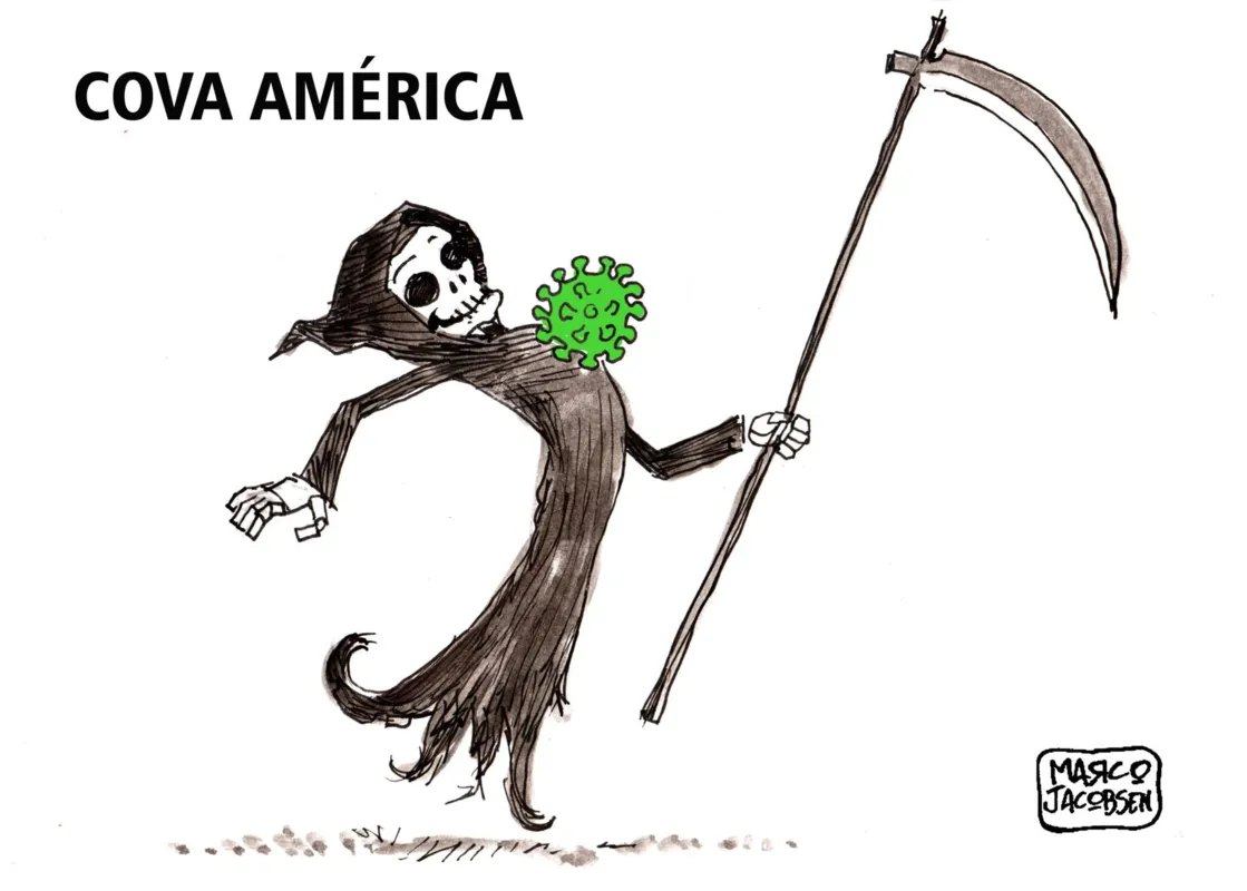 Imagem ilustrativa da imagem Charge 01/06/2021