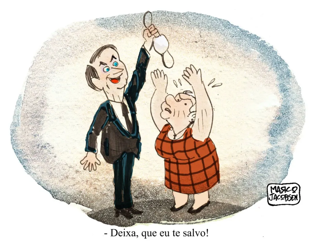 Imagem ilustrativa da imagem Charge 11/06/2021