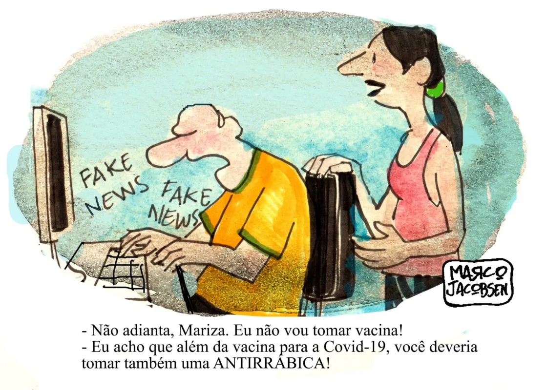 Imagem ilustrativa da imagem Charge 16/06/2021