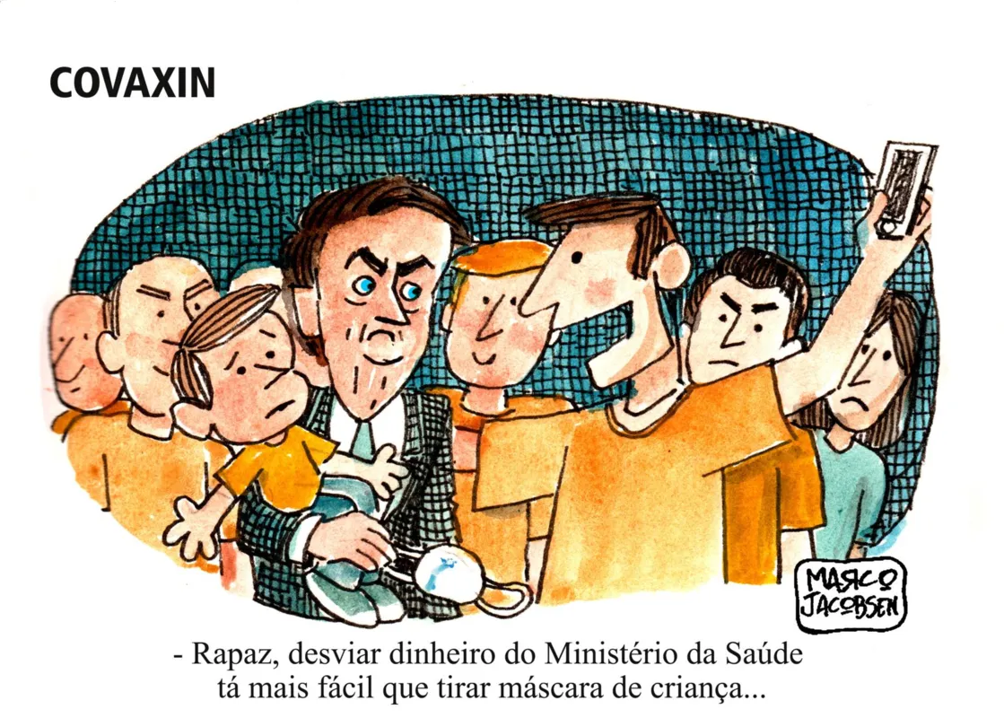 Imagem ilustrativa da imagem Charge 25/06/2021