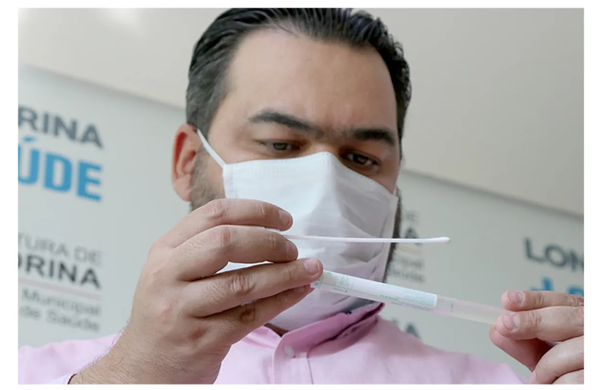 Mais de 10% da população de Londrina já foi contaminada pela Covid-19.