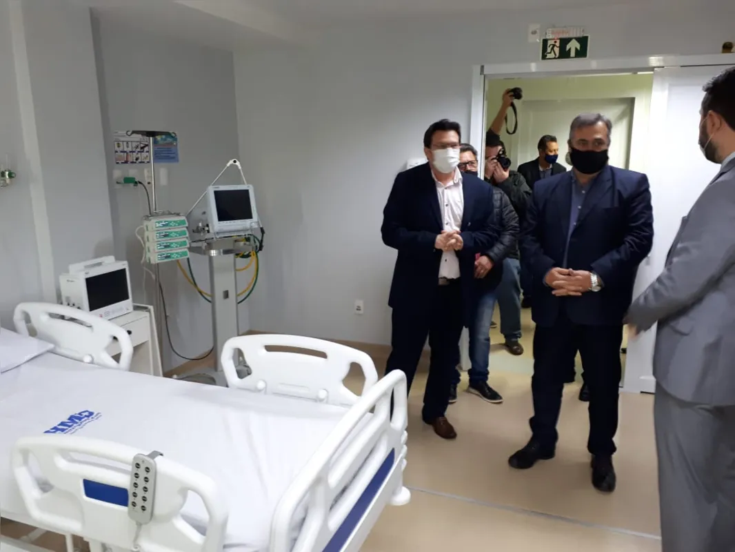Novos leitos exclusivos para tratamento da Covid-19 foram abertos em São Miguel do Iguaçu 