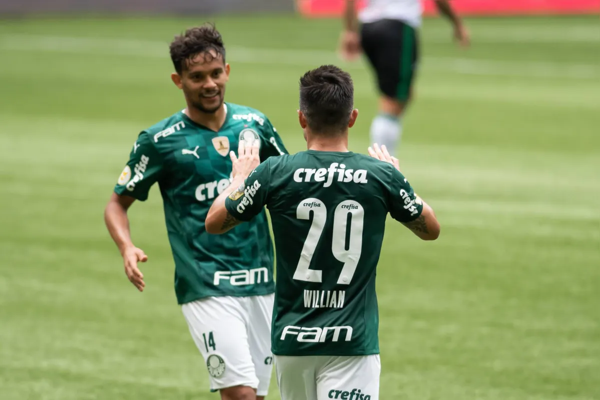 Imagem ilustrativa da imagem Palmeiras e RB Bragantino jogam pela liderança