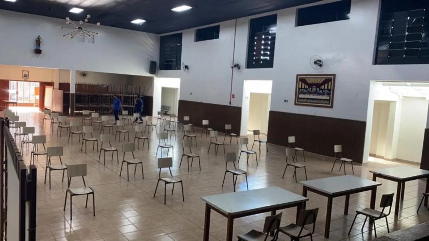 Imagem ilustrativa da imagem Rolândia abre o Centro Pastoral João de Deus para vacinação
