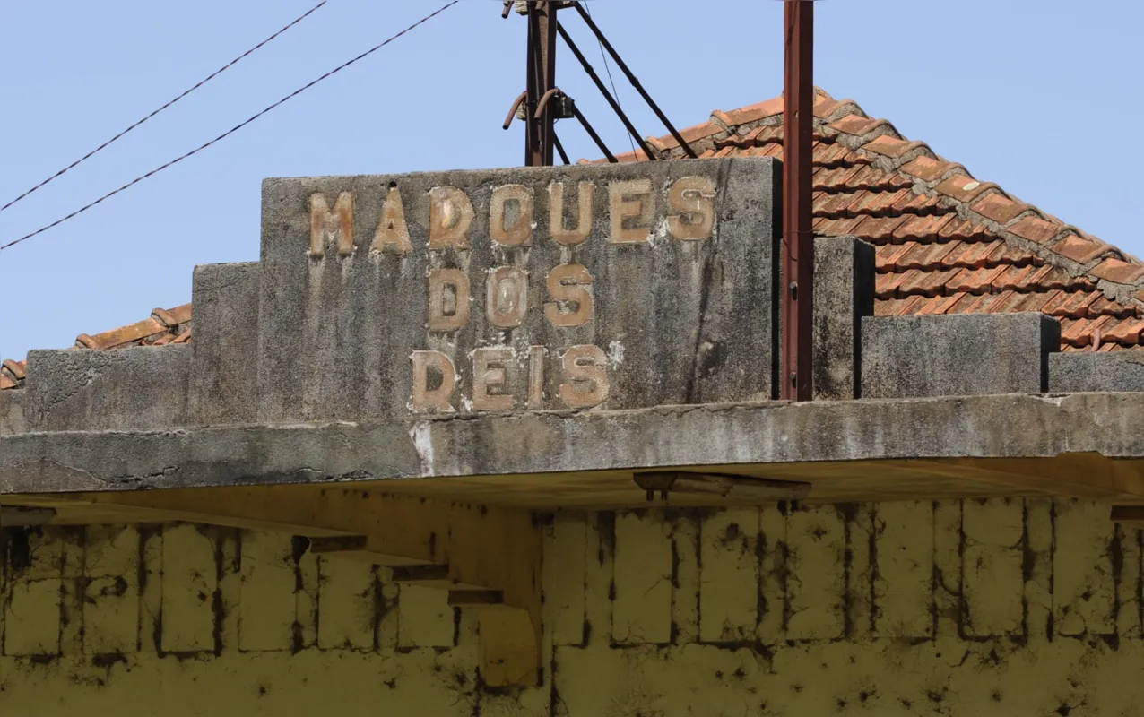 Estação ferroviária do Distrito de Marques dos Reis, em Jacarezinho: trem era elemento de conexão com toda a sociedade