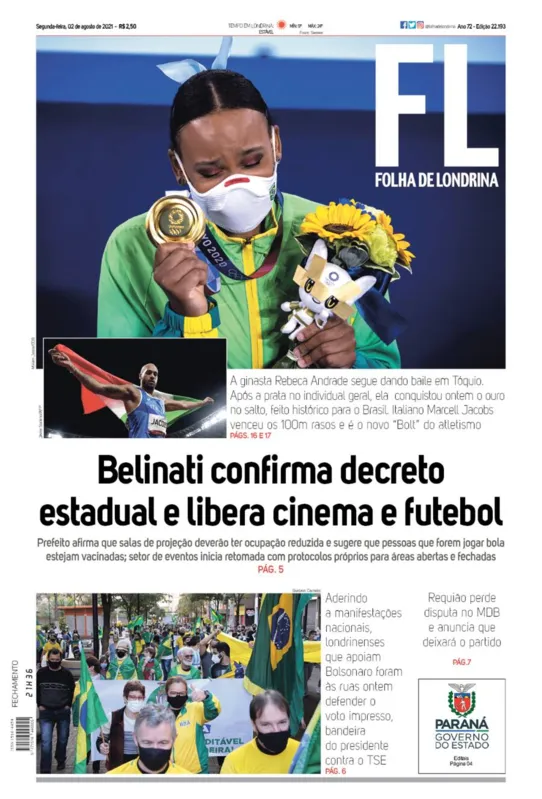 Imagem ilustrativa da imagem Capa 02/08/2021