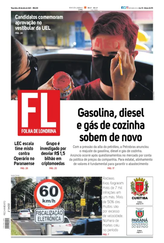 Imagem ilustrativa da imagem Capa 06/07/2021