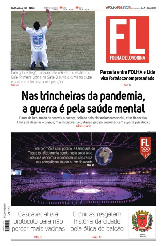 Imagem ilustrativa da imagem Capa 24/07/2021