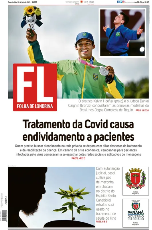 Imagem ilustrativa da imagem Capa 26/07/2021