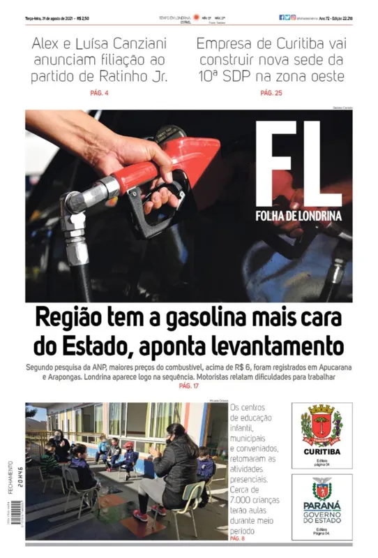 Imagem ilustrativa da imagem Capa 31/08/2021