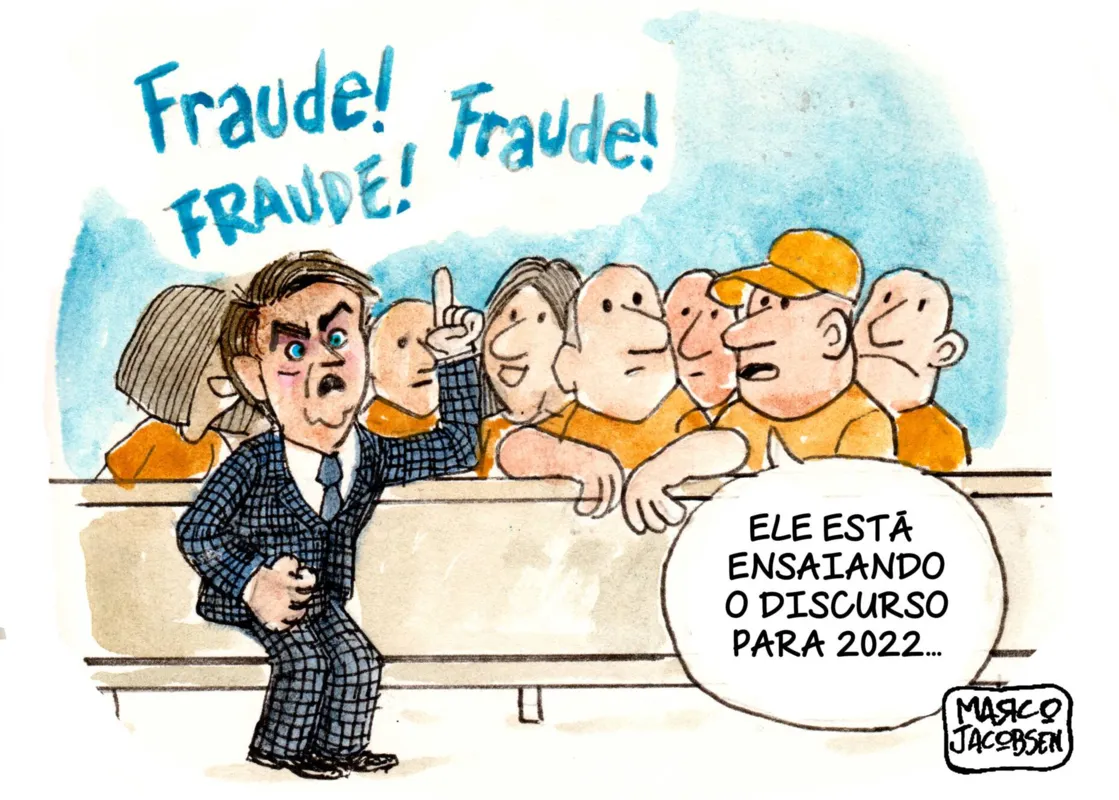 Imagem ilustrativa da imagem Charge 08/07/2021