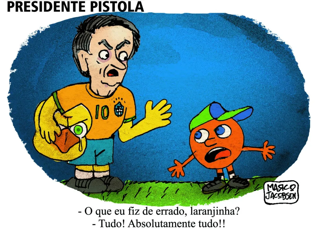 Imagem ilustrativa da imagem Charge 12/07/2021