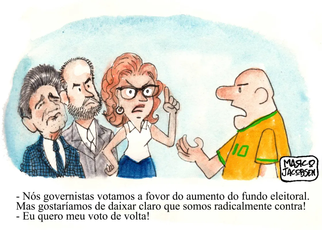 Imagem ilustrativa da imagem Charge 17/07/2021