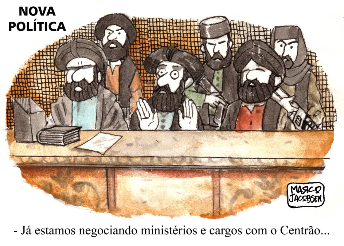 Imagem ilustrativa da imagem Charge 18/08/2021