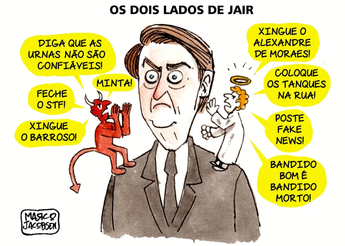 Imagem ilustrativa da imagem Charge 19/08/2021