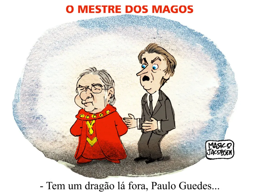 Imagem ilustrativa da imagem Charge 23/08/2021
