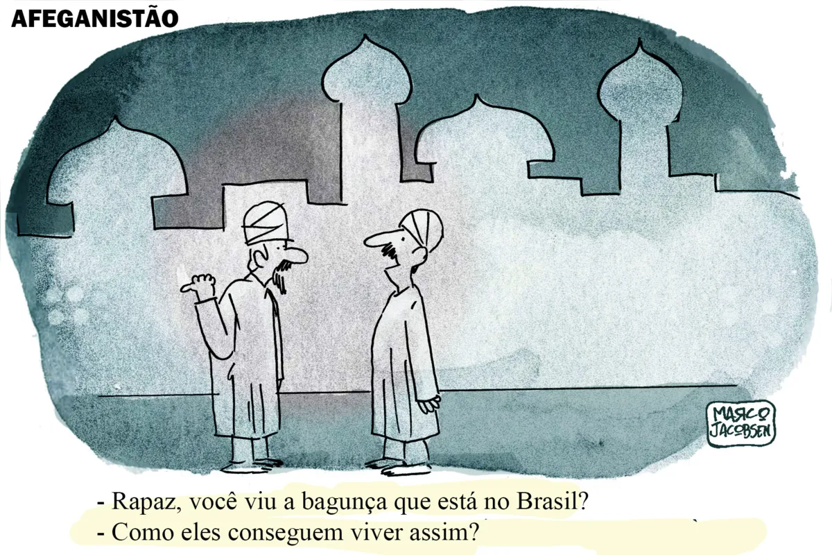 Imagem ilustrativa da imagem Charge 26/08/2021
