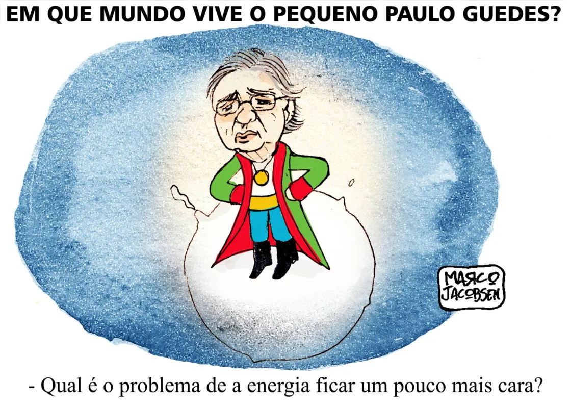 Imagem ilustrativa da imagem Charge 27/08/2021
