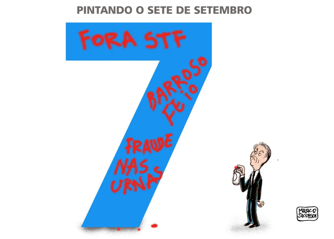 Imagem ilustrativa da imagem Charge 30/08/2021