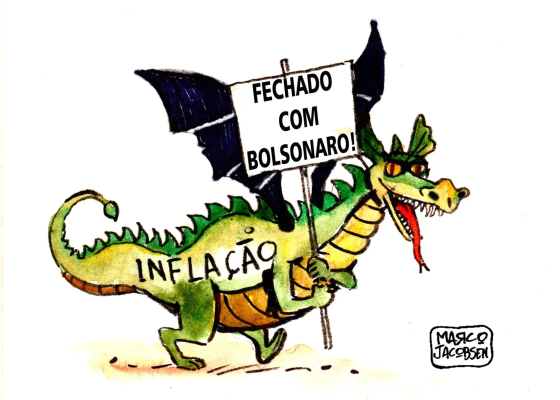 Imagem ilustrativa da imagem Charge do dia 24/08/2021