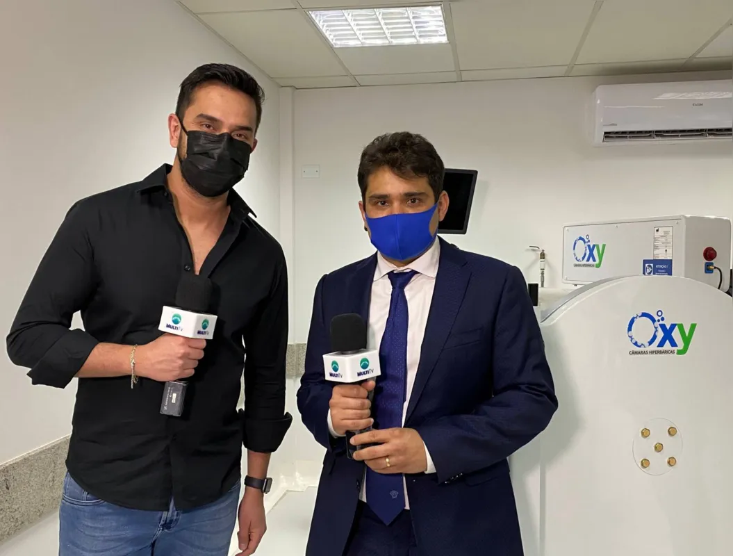 Conforme Dr. Wilson Albieri Vieira, a Câmara Hiperbárica reduz tempo de internação, gastos com antibióticos, beneficiando mais pessoas