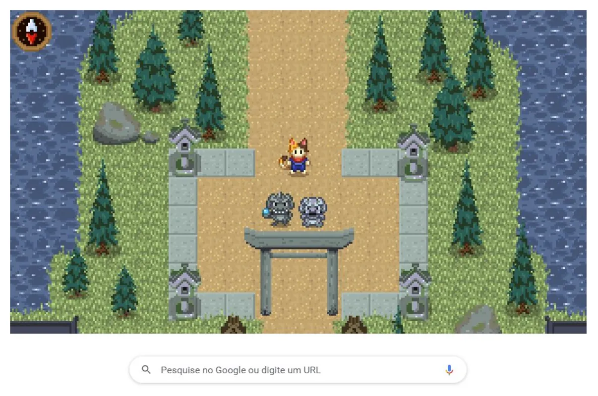 Imagem ilustrativa da imagem Em clima de Olimpíadas, Google lança um doodle inspirado na cultura japonesa
