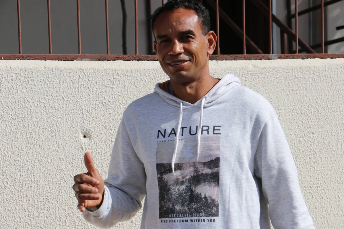  "Sei que será difícil, mas só estou pensando em lutar para alcançar a graduação, ter mais oportunidades e retribuir quem me ajudou e aqueles que precisam", afirma André Luís Barbosa